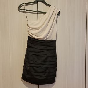 EUC Express asymmetrical dress